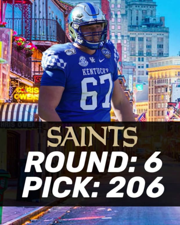Saints Select Landon Young